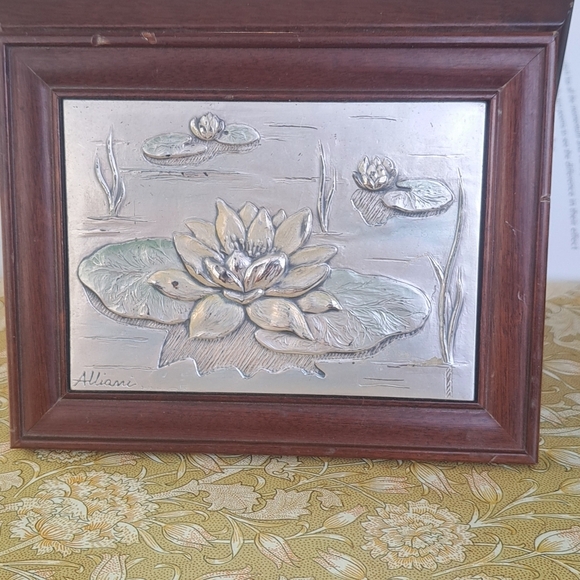 996 sterling silver and wood Alluani Carillon jewllery box - Picture 4 of 14